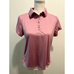 Columbia Women's Tidal Tee Short Sleeve Polo, Color: Minuet, OMNI-SHADE Medium